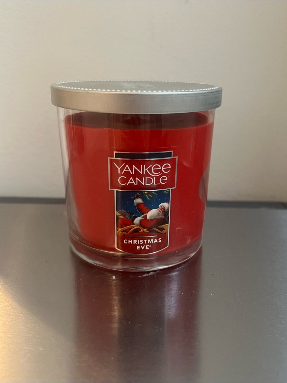 NEW Yankee Candle Christmas Eve Red Jar Candle